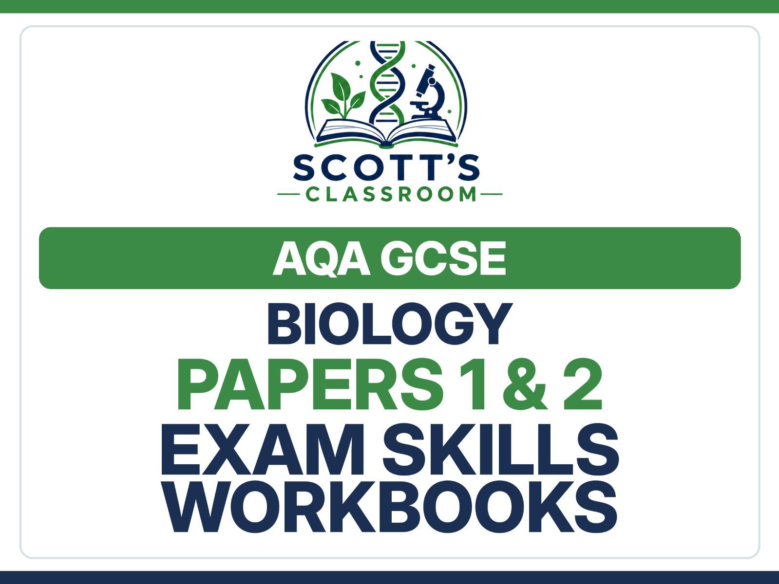 AQA GCSE Biology Paper 1 & 2 Workbooks