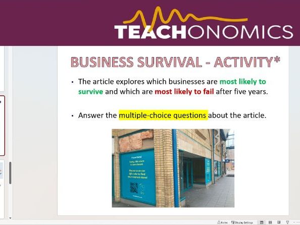 1. Aims and Objectives - Topic 1.3 - Edexcel GCSE Business - Theme 1
