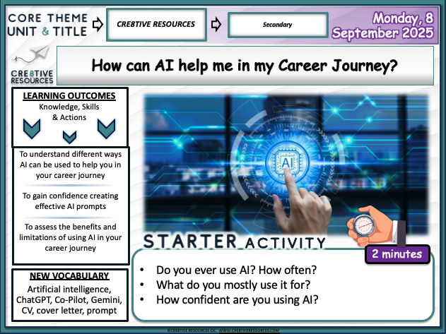 How can AI help me in my Career Journey - AI & Careers