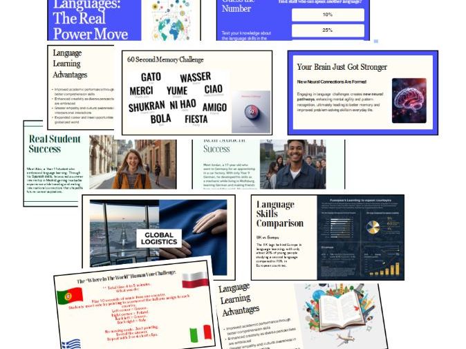 Languages Assembly:  Options, EDL, Interactive, Promoting MFL (editable)