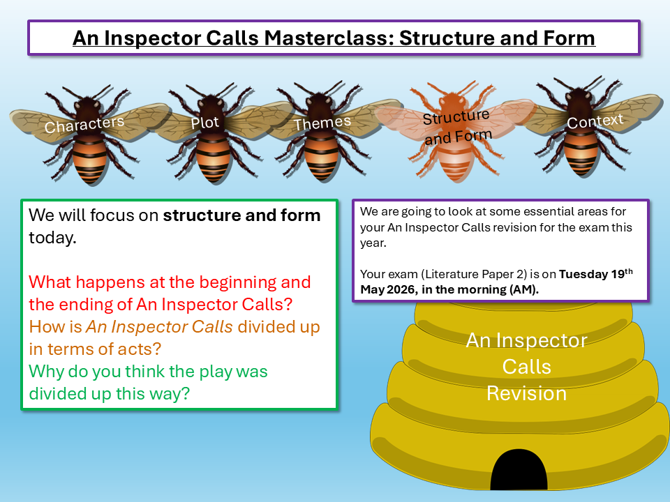 An Inspector Calls Revision 2026