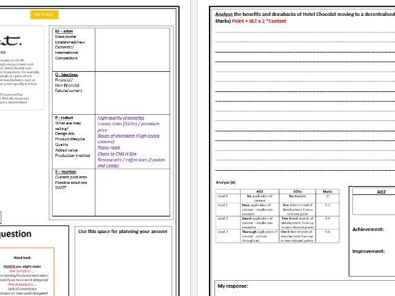 BRAND NEW!!! Edexcel GCSE 9-1: 1.1 1.3 and 2.4 and 2.5 Booklet