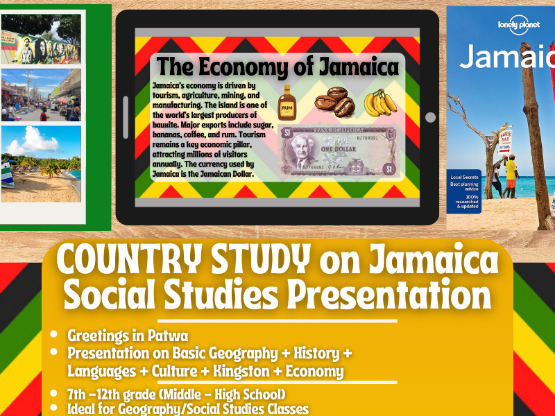 Country Study Presentation on Jamaica  - Caribbeans