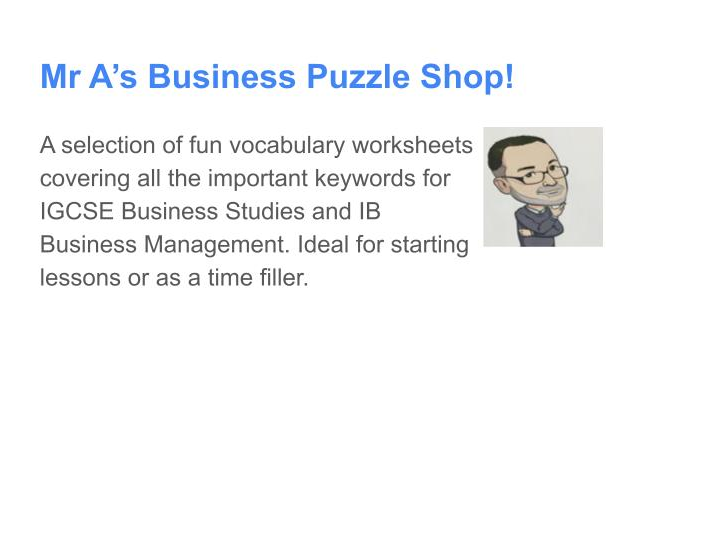 IB Business Management Unit 3.2 Sources of Finance