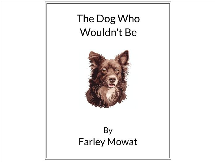 The Dog Who Wouldn't Be by Farley Mowat - (Lesson Plan)
