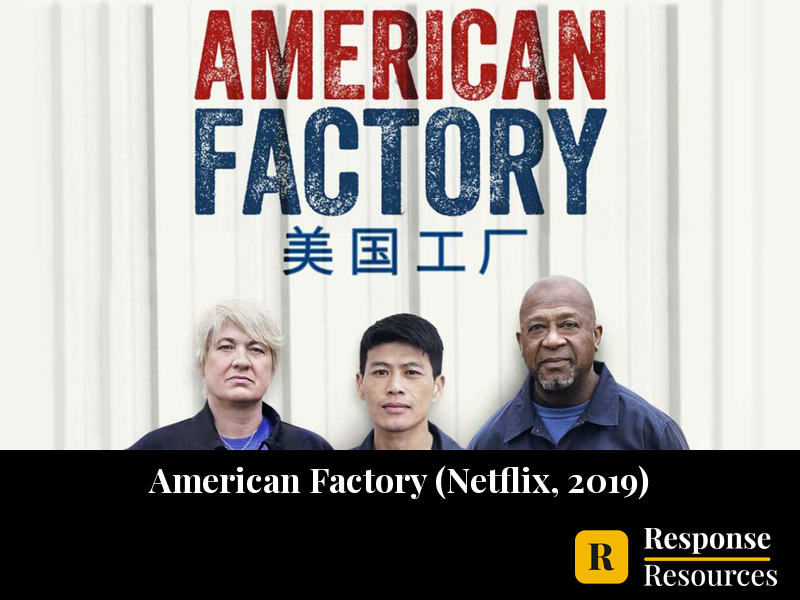 American Factory Netflix Documentary Worksheet & Key + Google Forms