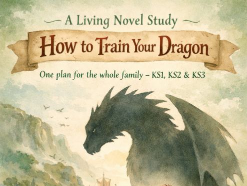 How to Train Your Dragon Living Novel Study