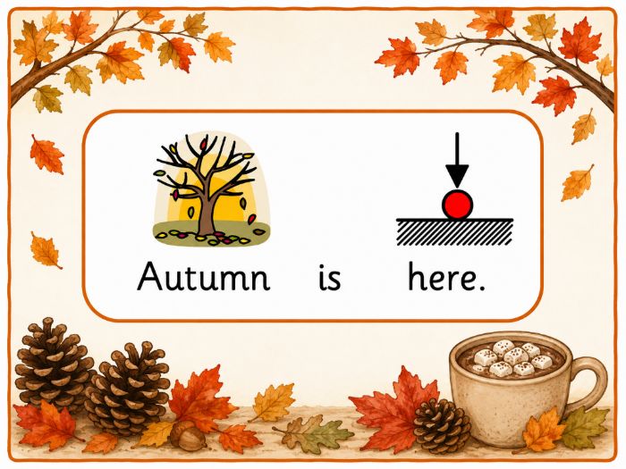 Autumn Is Here Sensory Story