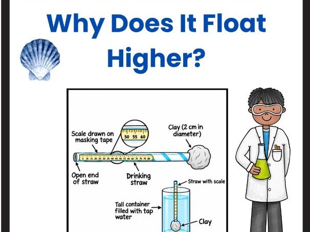 Oceanography Saltwater vs. Freshwater Density Lab Buoyancy & Ocean Water