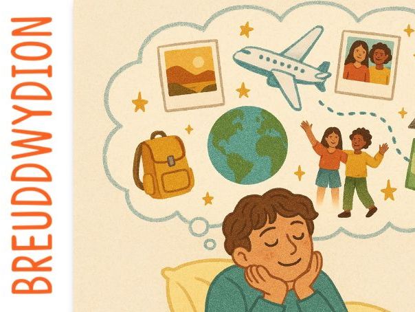 Taflen Waith Breuddwydion (Y Daith)