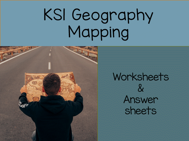 KS1 Geography Maps Symbols and Keys worksheets