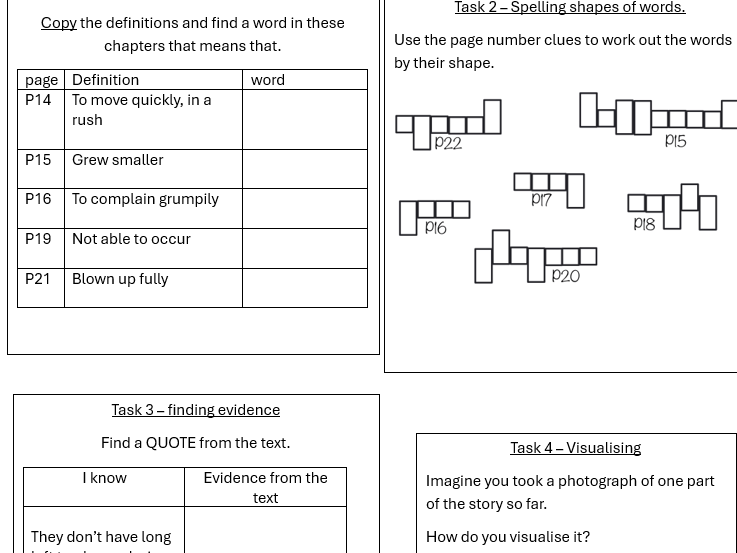PM reading - Not a Chance (Emerald) worksheets