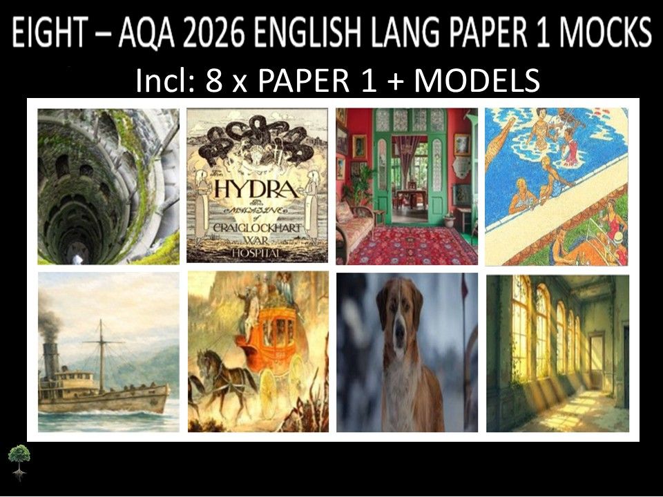 EIGHT - AQA PAPER 1 | 2026 FULL MOCKS | MODELS