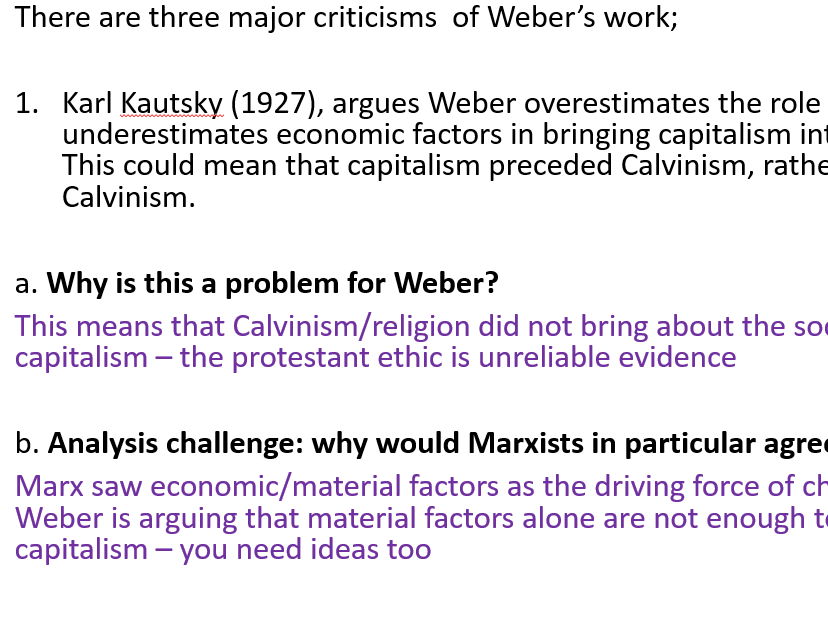 AQA Sociology social change beliefs