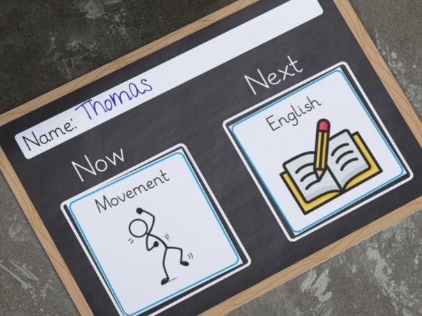 SEN Visual Timetable & Emotional Regulation Pack | Now and Next Board, Feelings Chart, Reward Chart