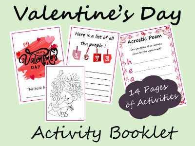 Valentine's Day Activity Booklet