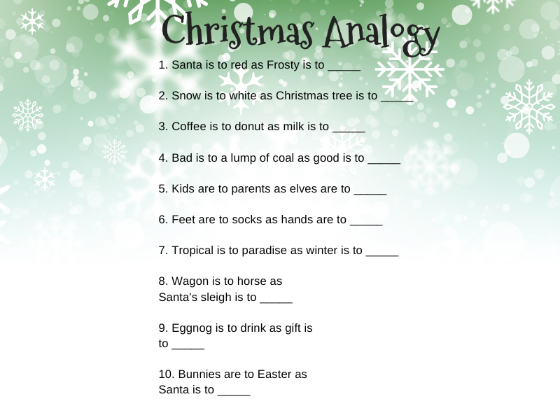 Christmas Fun Pack-12 pages of Christmas Themed Activities