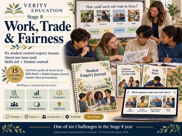 Global Perspectives Stage 8: The World of Work (Trade)