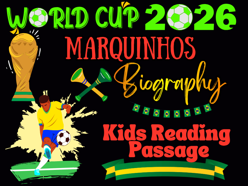Marquinhos: Ultimate World Cup 2026 Biography for Kids - Soccer Reading Passage