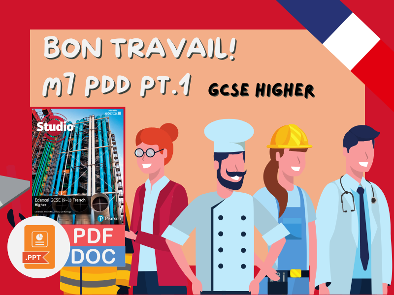 FRENCH GCSE - Studio Higher - Module 7 - Point de depart pt.1 - Bon Travail!