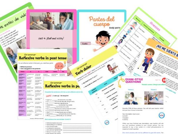 EDEXCEL GCSE Spanish – New Specification Módulo 4, Unit 4: ¡Qué mal estoy!.