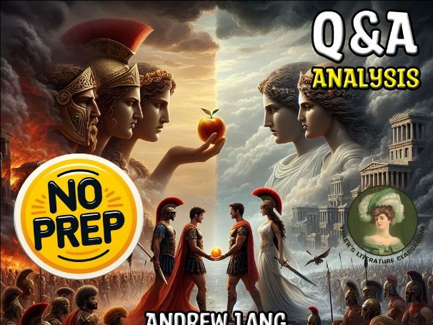 Helen of Troy Poetry Study Analysis of Lang's Greek Mythology Masterpiece