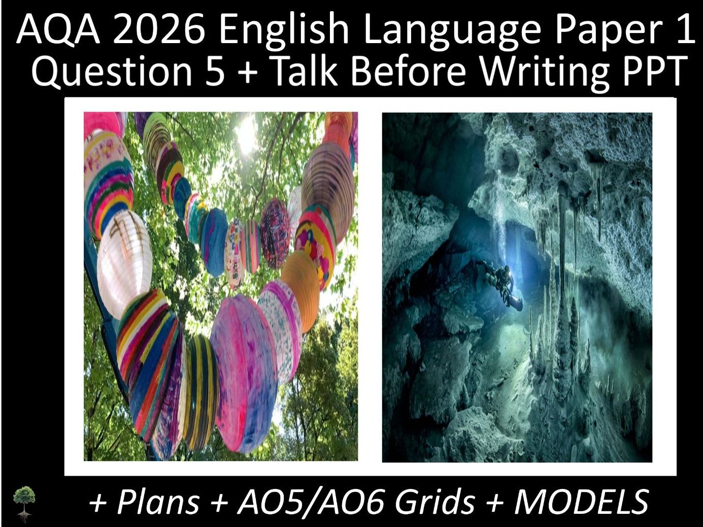 Two Question 5 - AQA 2026 English Language Paper 1| Oracy, Plans, AO Grids, Models + PPT