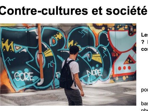 Contre-cultures et Identités