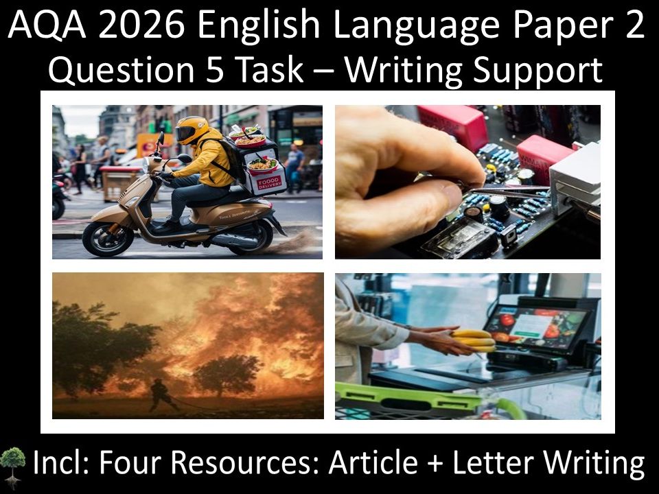 Four Question 5: AQA 2026 English Language Paper 2 | Article + Letter Writing