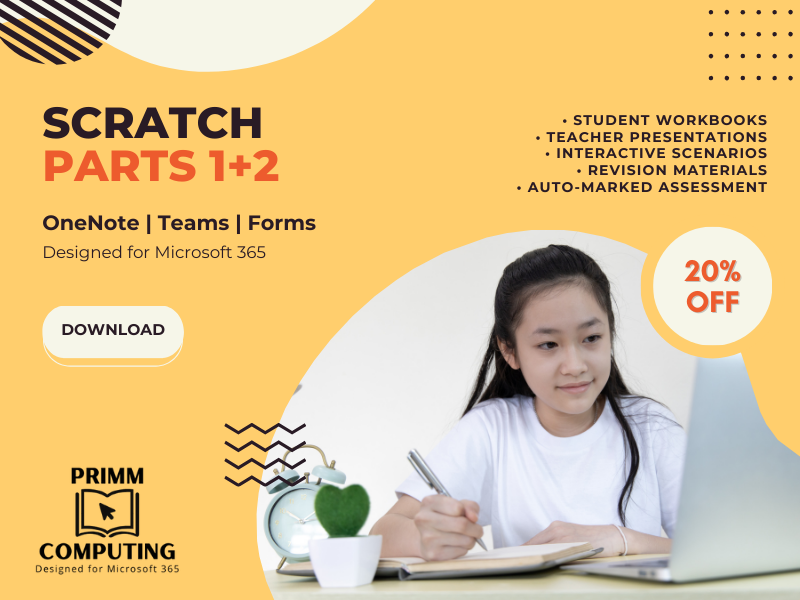 Scratch Bundle OneNote Paperless (Parts 1 + 2)