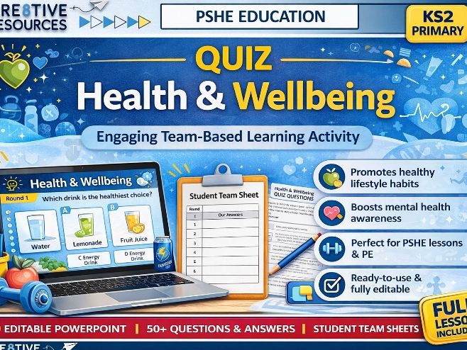 PSHE Quiz - Managing Health, Choices, and Personal Safety