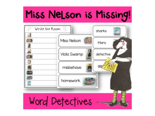 Miss Nelson is Missing Activities - Word Detectives