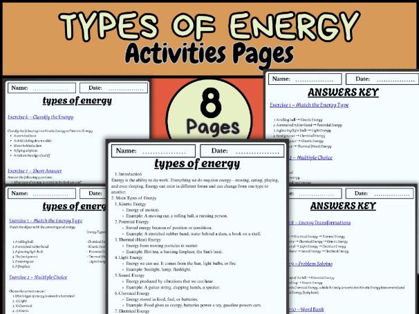 Types of Energy