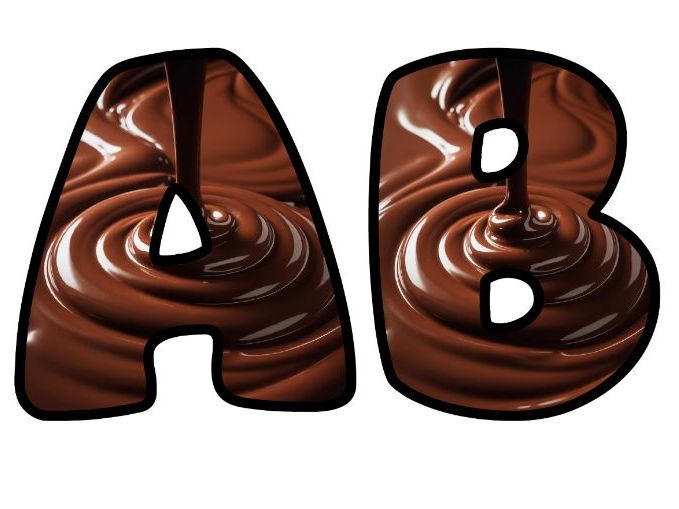 Charlie Chocolate Factory Classroom Display | Lettering Set | Upper & Lowercase, 0-9 and Signs