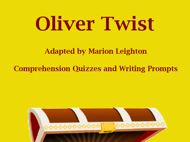 Oliver Twist Comprehension Quizzes