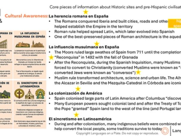 6.1 Sitios históricos y civilizaciones prehispánicas - A-Level Full Lesson