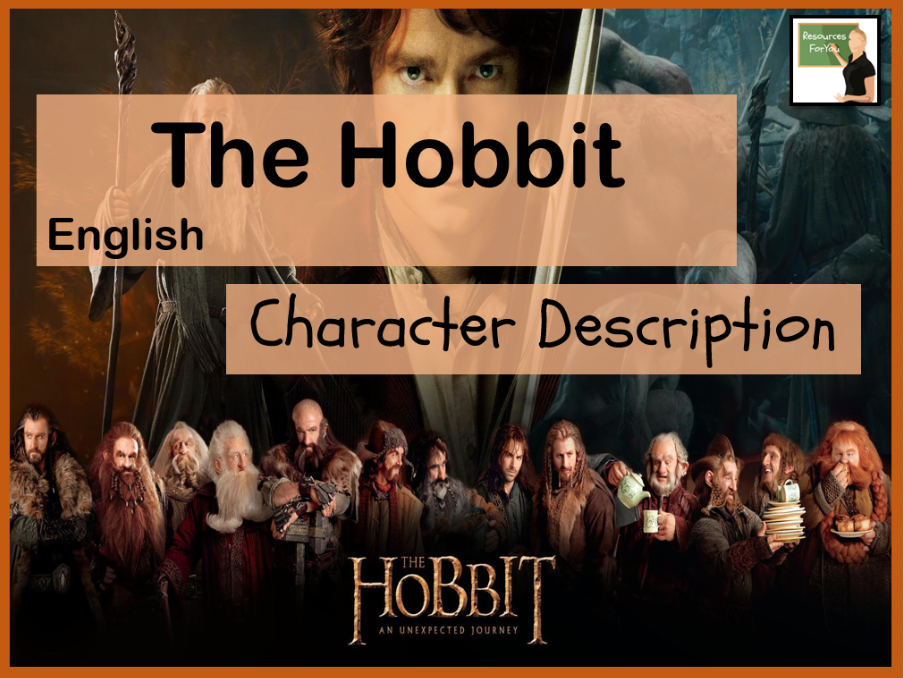 English The Hobbit Describing Characters Teaching Resources