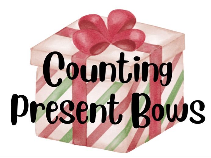 Counting Christmas Present Bows
