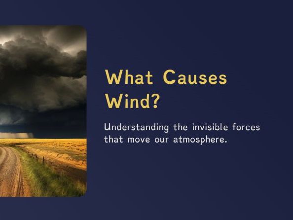 Year 7 - What Causes Wind? (PPT + Worksheet)