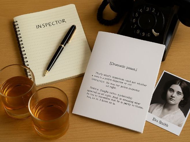 An Inspector Calls - Dramatic Techniques - Writers Techniques