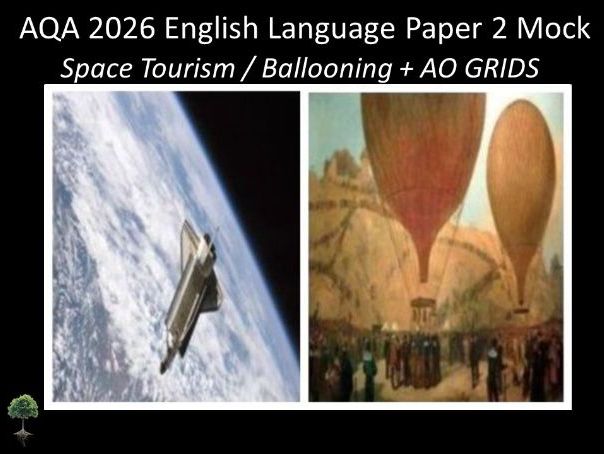 One AQA 2026 English Language Paper 2 Mock | AO Grids - (Spa)