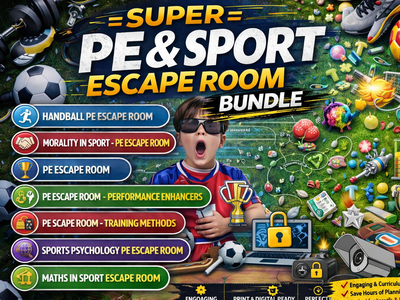 PE and Sport Escape Rooms