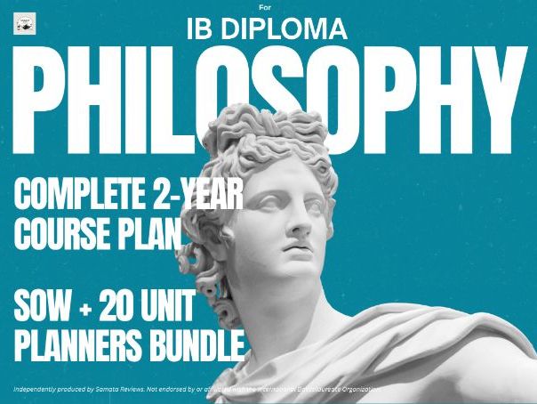 IB DP Philosophy Complete 2-Year Course Plan - Scheme of Work (SOW) and 20 Unit Planners Bundle