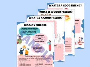 Making Friends - (5 page pdf)