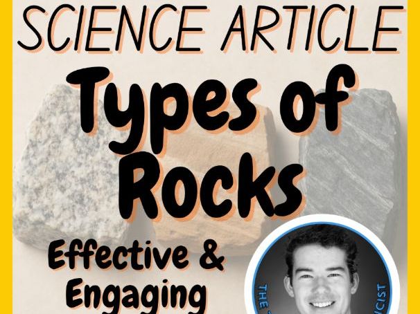 Types of Rocks | FREE Earth Science Reading Comprehension Passage & Questions
