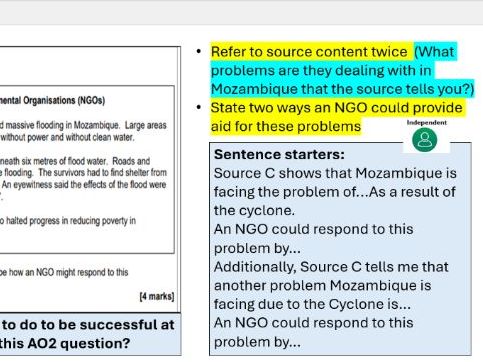 GCSE Citizenship Role of NGO's