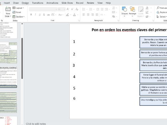 La Casa de Bernarda Alba - Acto 1