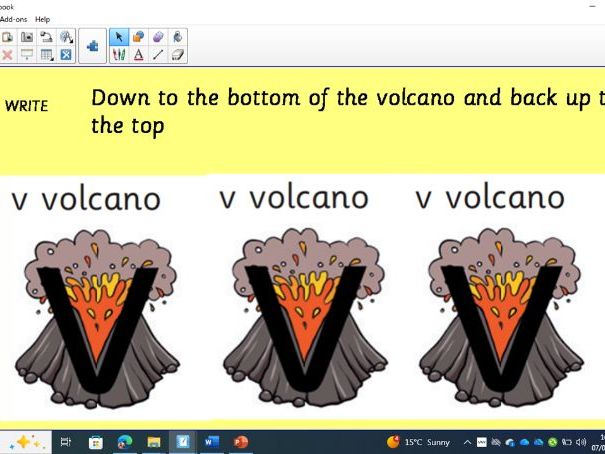 Phonics Smart Notebook boards - In line with Little Wandle - Autumn 2