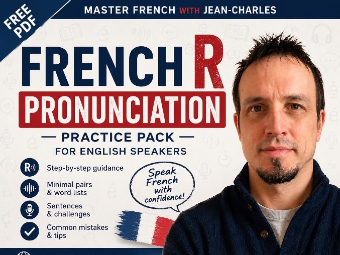 French R Pronunciation Practice Pack