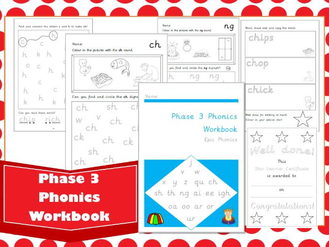 Phase 3 Phonics Letters Sounds Brights Printable Teac 